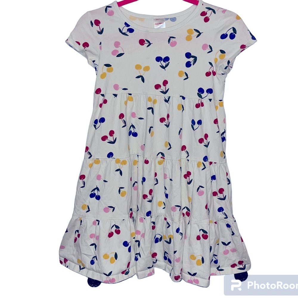Hannah Anderson, rainbow, cherry twirl dress tiered 140